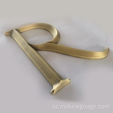 3D metal kanal məktubu